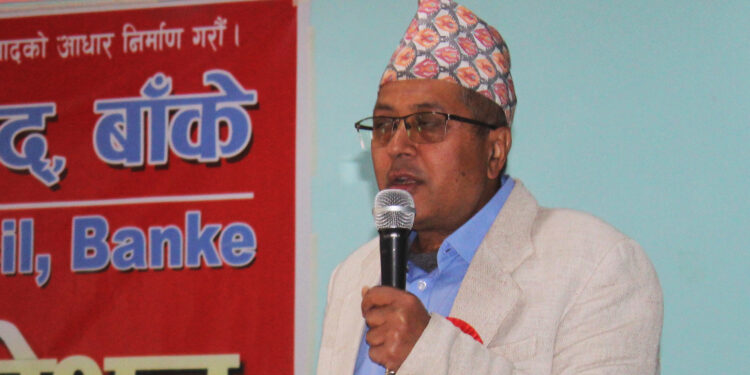 एमसिसी नेपाल र नेपालीको पक्षमा छ : एमाले नेता भट्टराई