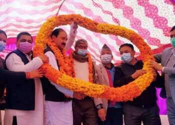 कपिलवस्तुको कृष्णनगरका नगर प्रमुख शाह काँग्रेसमा