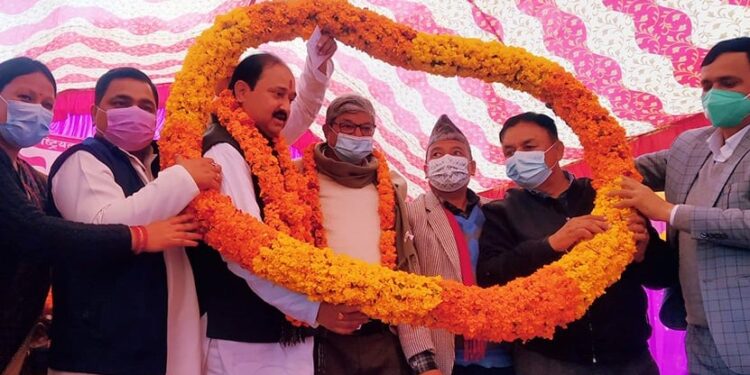 कपिलवस्तुको कृष्णनगरका नगर प्रमुख शाह काँग्रेसमा