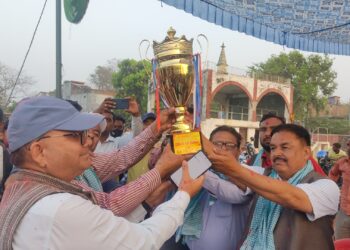 राष्ट्रपति रनिङ शील्ड प्रतियोगितामा कनकमुनी प्रथम, तौलेश्वरनाथ दोस्रो