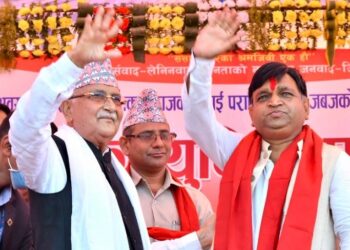 सांसद बृजेशकुमार गुप्ता एमाले प्रवेश