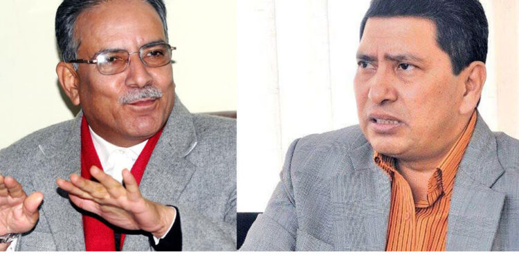 प्रचण्डले भने – एकता जोगाऔँ, श्रेष्ठको जवाफ : तपाईंले नै निस्केर जा भन्नुभयो