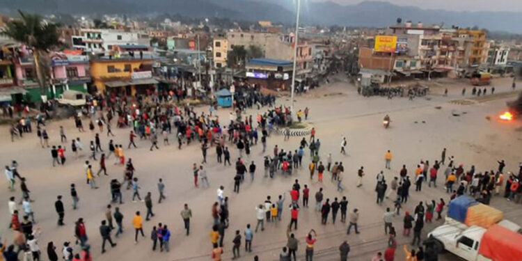 कर्णालीको राजधानी वीरेन्द्रनगरमा अनिश्चितकालीन निषेधाज्ञा जारी