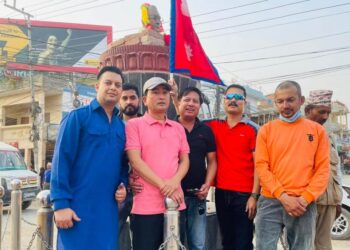 दाङको तुलसीपुरमा वीरेन्द्रको शालिक ठडियो