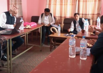 कपिलवस्तुमा जिल्ला नागरिक आरोग्य समिति गठन