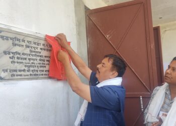 बिरपुरमा जीमखाना सहीतको कभर्ड हल निर्माण
