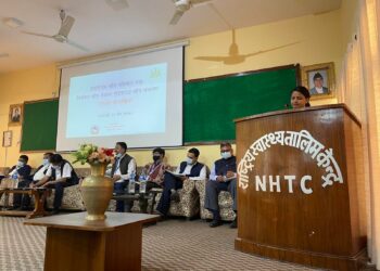 २५ चैतदेखि ७५ लाख बालबालिकालाई टाइफाइडविरुद्धको खोप दिइने