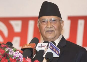 ओलीले आफ्नै उम्मेदवारको थर बिर्सेर डंगोललाई शाक्य भनेर सम्बोधन गरे पछि..