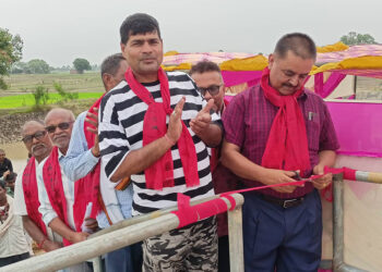सात करोड बढी लागतको दोहनी सिँचाइ योजना सञ्चालनमा