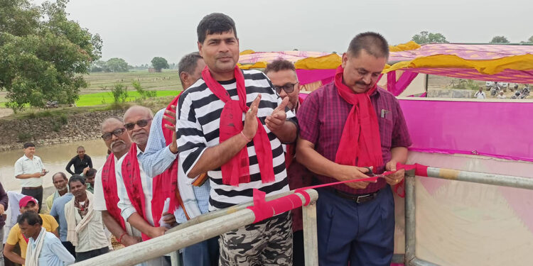 सात करोड बढी लागतको दोहनी सिँचाइ योजना सञ्चालनमा