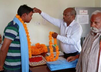 यशोधरा गाँउपालिकाका नवनिर्वाचित कार्यपालिका सदस्हरुको शपथ ग्रहण