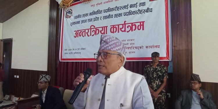 जनताको जीवनस्तर परिवर्तन गर्न हुने गरी काम गर्न शेरचनको आग्रह