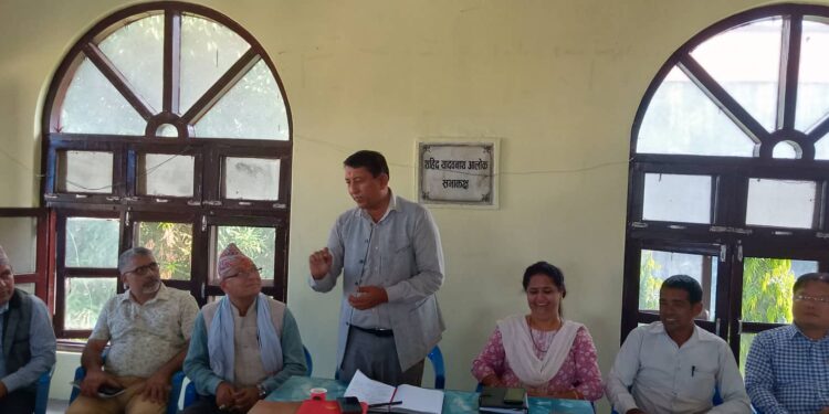 कांग्रेस रुपन्देहीले जनप्रतिनीधीलाई प्रशिक्षण तथा बधाई दिने