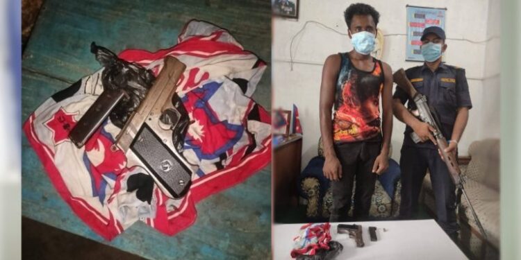 अदालत परिसरमै गोली प्रहार गरी फरार हंशराज पक्राउ