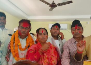 कपिलवस्तुको समन्वय प्रमुखमा गोलाप्रथाबाट एमालेका आचार्य विजयी