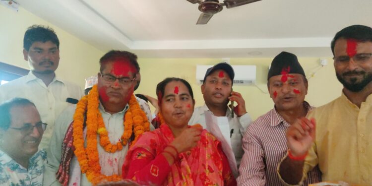 कपिलवस्तुको समन्वय प्रमुखमा गोलाप्रथाबाट एमालेका आचार्य विजयी