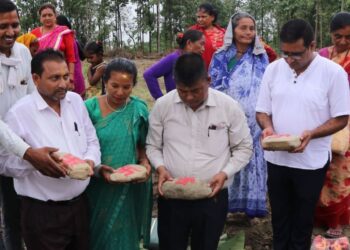 विजयनगर गाउँपालिकामा अस्पताल भवनको शिलान्यास