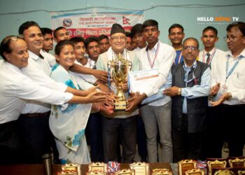 सियारी गाउपालिकामा राष्ट्रपति छनौट राष्ट्रपति शिल्ड प्रतियोगिता