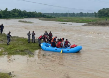 शशस्त्रद्धारा बाढिले अलपत्र विद्यार्थीको परिक्षा संचालन