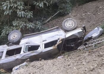 रोल्पामा जीप दुर्घटना हुँदा ३ जनाको मृत्यु, १२ जना घाइते