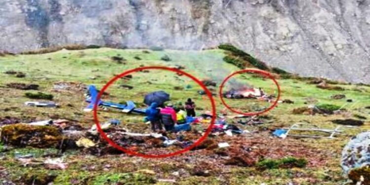 केदारनाथमा हेलिकप्टर दुर्घटना, पाइलटसहित सातजनाको मृत्यु