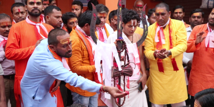 बिजया दशमीका दिन कपिलबस्तुमा शस्त्रपुजा धुमधामका साथ मनाइयो