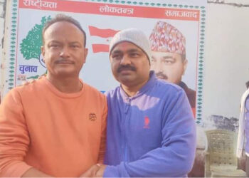 कपिलवस्तु ३ मा स्वतन्त्र उम्मेदवारको समर्थन कांग्रेसका शाहलाई