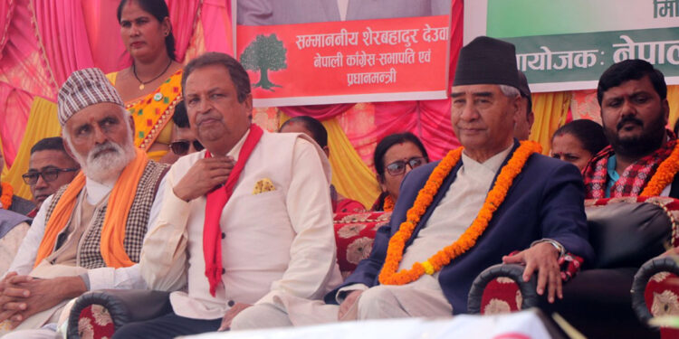 गठबन्धनले जिते ५ वर्ष संसद भंग हुँदैन : देउवा