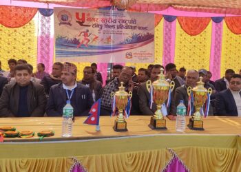 कपिलबस्तुमा पाँचौ नगरस्तरिय राष्ट्रपति रनिङ शिल्ड प्रतियोगिता सुरु