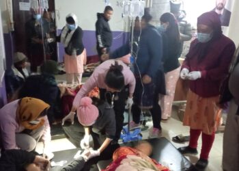 पाल्पामा बिहे भोज खाँदा बिरामी हुनेको सङ्ख्या १ सय ५० नाघ्यो, घरघर पुगेर उपचार सुरु