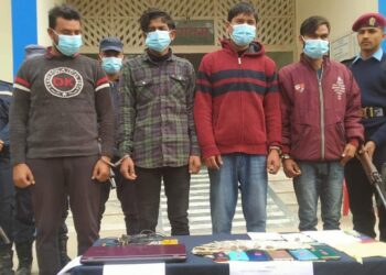 कपिलबस्तुमा नेपाल जनतान्त्रिक मुक्ति मोर्चाका संयोजक सहित ४ जना पक्राउ