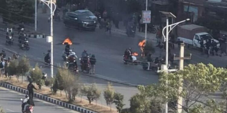 संसद भवनअघि आत्मदाहको प्रयास