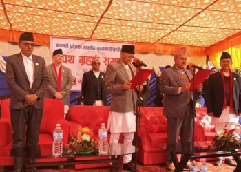 बागमती प्रदेशका मुख्यमन्त्री जमकट्टेलले लिए शपथ