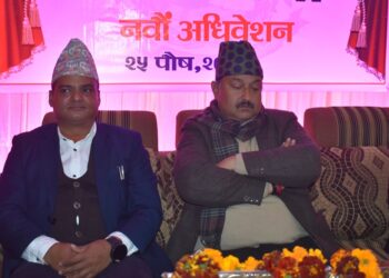 पुर्वाधार सहित शिक्षा र स्वास्थ्य मुख्य प्राथमिक्तामाः नगर प्रमुख शाह