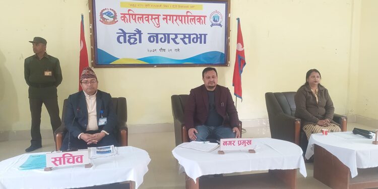 ऐतिहासिक र बुद्धनगरीको विकासमा कुनै कसर छोडिन्न ः नगर प्रमुख पौडल