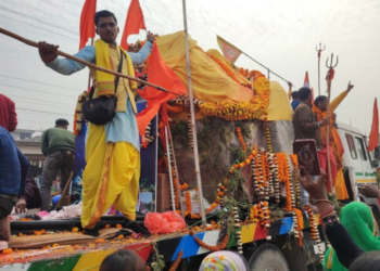 देवशिला गोरखपुरमा, आज अयोध्या पुर्‍याइने