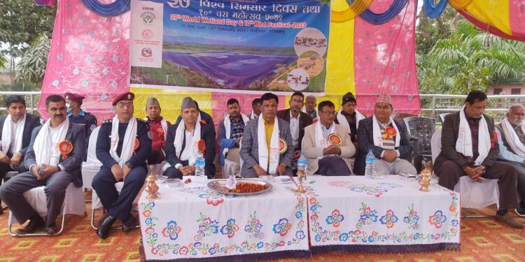 औपचारिकतामा मात्र सिमित सिमसार दिवस