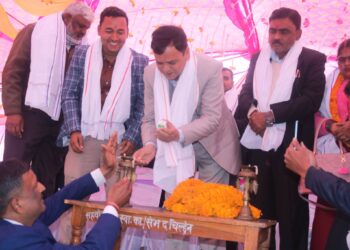 मायादेबी गाउपालिका वडा नम्बर ४ को आफनै प्रशासनिक भवन