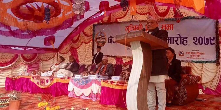 संघीयताको खारेजी अहिले असम्भव : प्रदेश प्रमुख शेरचन