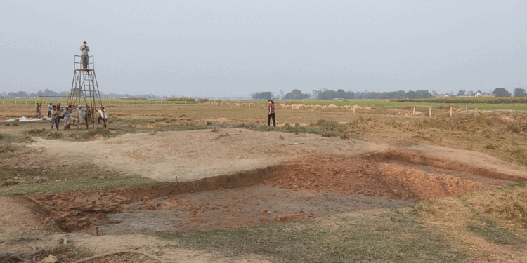 तिलौराकोटमा उत्खनन सुरु