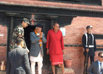 सवारीको सट्टा आवागमन शब्द प्रयोग गर्न राष्ट्रपतिको आग्रह