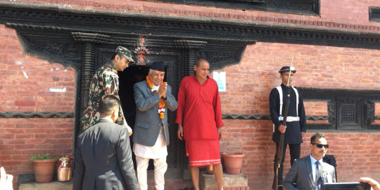 सवारीको सट्टा आवागमन शब्द प्रयोग गर्न राष्ट्रपतिको आग्रह