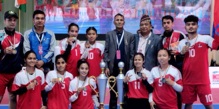 चौथो एसियाली खो खो प्रतियोगितामा नेपाल दोस्रो