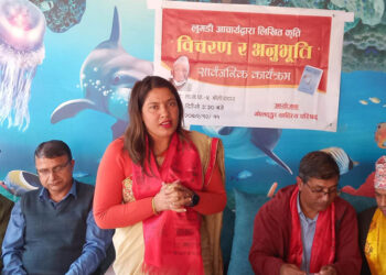 लुमडी आचार्यको ‘विचरण र अनुभूति’ सार्वजनिक