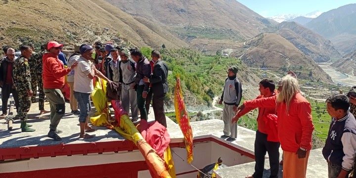 चैते दशैको अवसरमा त्रिपुरासुन्दरीमा मेला