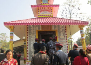 चैतेदशैँका लागि त्रिशूली देवी मन्दिर खुल्यो