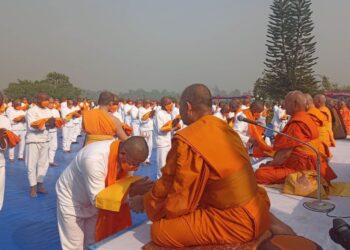 लुम्बिनीमा पाँचसय अल्पकालीन भिक्षु