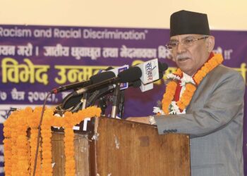 दलितले सयौं वर्षसम्म सम्झनेगरी केही घोषणा गर्दैछु : प्रधानमन्त्री प्रचण्ड