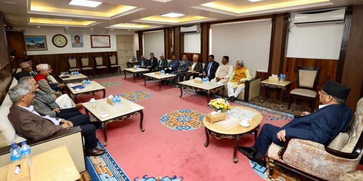 सङ्क्रमणकालीन न्यायसम्बन्धी विधेयक संसदमा पेस गर्ने ९ दलको निर्णय