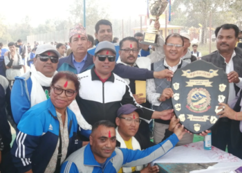 बाणगंगालाई राष्ट्रपति रनिङ्ग शिल्ड प्रतियोगीताको उपाधि